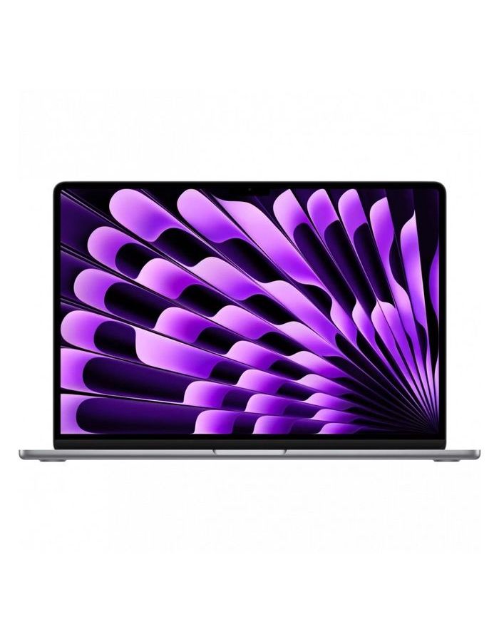 Ноутбук Apple 15 MacBook Air: Apple M2, Space Gray (MQKQ3RU/A) ноутбук apple macbook air 15 m2 8 256gb space gray mqkp3