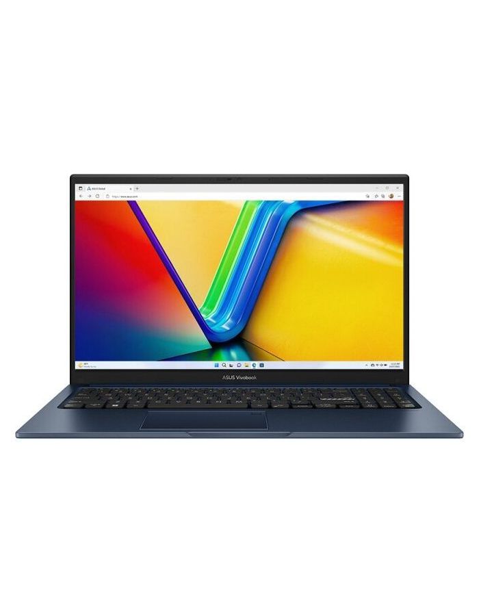 Ноутбук Asus Vivobook 15 X1504ZA-BQ067 Blue (90NB1021-M00D10) ноутбук asus vivobook series x1504za bq606 dos серебристый 90nb1022 m01570