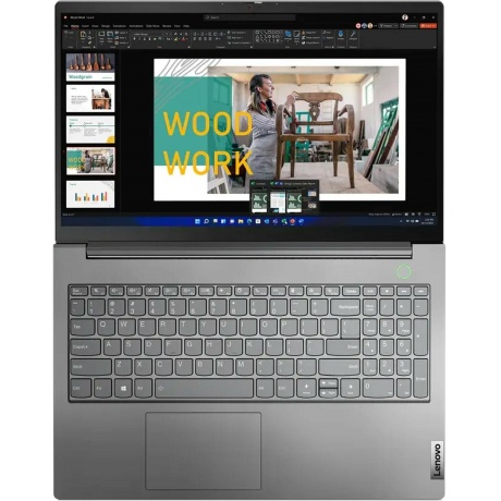 Ноутбук Lenovo 15.6&quot; ThinkBook Mineral Grey (21DJA05UCD) - фото 6