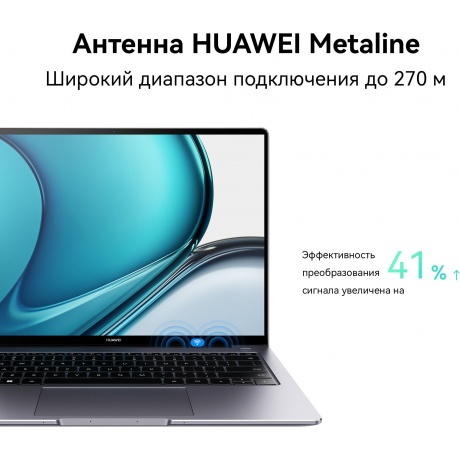 Ноутбук Huawei 14&quot; серый (53013SDK) - фото 12