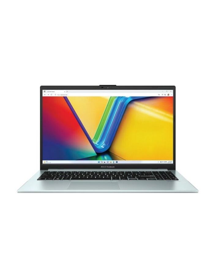 Ноутбук Asus VivoBook Series E1504FA-L1180W 15.6 зеленый/серебристый (90NB0ZR3-M00LC0) ноутбук asus vivobook series k513ea l12289 90nb0sg2 m35040