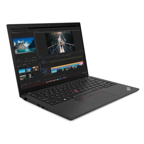 Ноутбук Lenovo ThinkPad T14 Gen 4/14&quot; Black (21HD0043RT) - фото 2