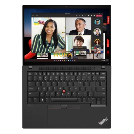 Ноутбук Lenovo ThinkPad T14 Gen 4/14&quot; Black (21HD0043RT) - фото 7