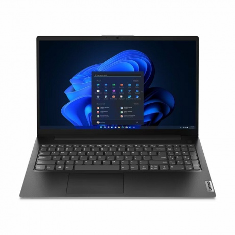 Ноутбук 15.6&quot; Lenovo V15 G4 AMN black (82YU0080UE) - фото 1