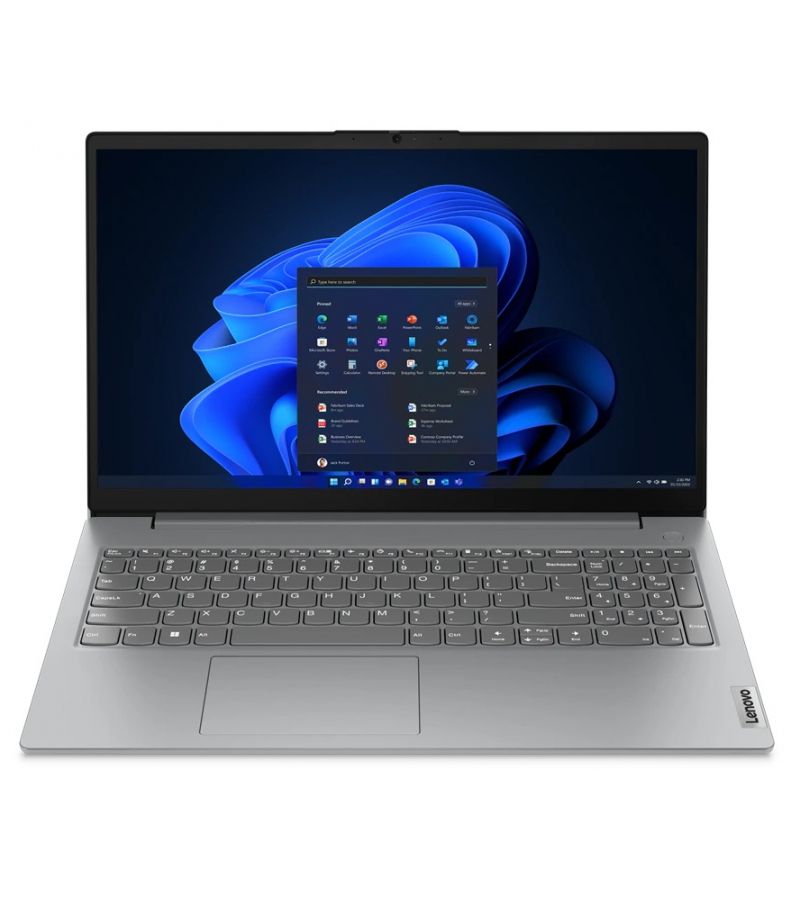 Ноутбук 15.6 Lenovo V15 G4 AMN grey (82YU00W6IN) ноутбук lenovo v15 iml grey no os 82nb006eue