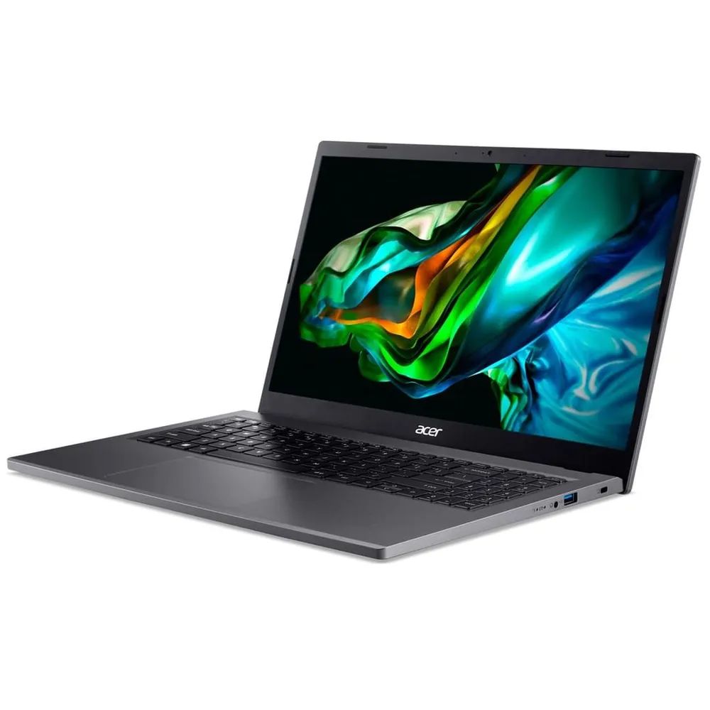 Ноутбук 15.6 Acer Aspire A515-58P-368Y gray (NX.KHJER.002) кабель питания постоянного тока 65 вт для acer 50 gpyn2 002 dis aspire a315 41 a515 41