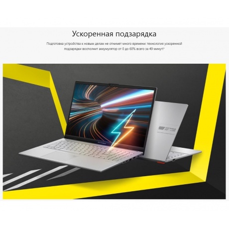 Ноутбук Asus Vivobook Go 15 OLED E1504FA-L1125 Mixed Black (90NB0ZR2-M005F0) - фото 14