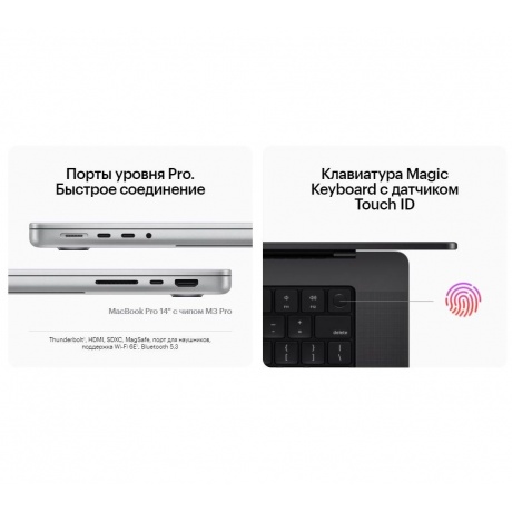 Ноутбук Apple MacBook Pro A2992 M3 Pro (Z1AU003A9) - фото 6