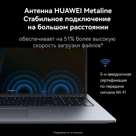Ноутбук Huawei MateBook D 16 (53013YLY) - фото 6