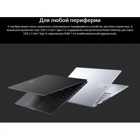 Ноутбук Asus VivoBook 17X K3704VA-AU100W (90NB1091-M00400) - фото 28