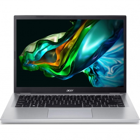 Ноутбук Acer Aspire 3 A314-42P-R7LU Ryzen 7 5700U/8Gb/SSD512Gb/14"/IPS/WUXGA/noOS/silv(NX.KSFCD.006) - фото 1