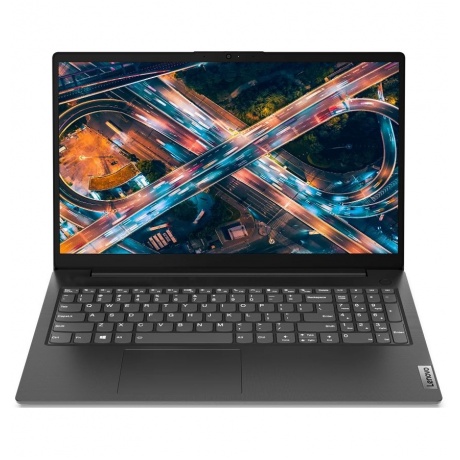 Ноутбук Lenovo V15 G2 IJL 15.6&quot; black (82QYA00HIN) - фото 1