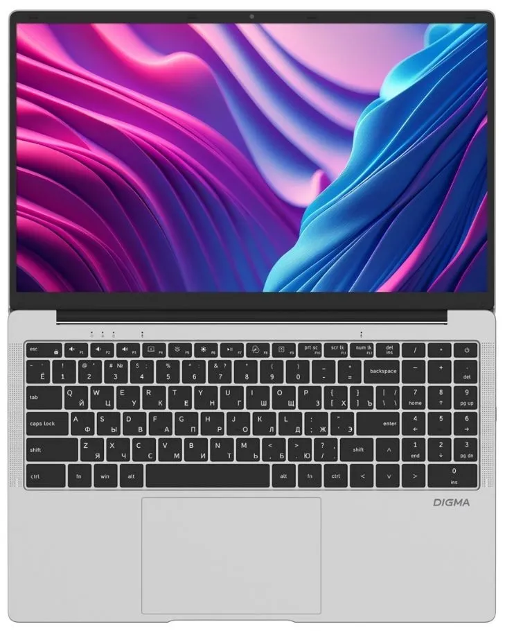 Ноутбук Digma EVE P5851 15.6"l silver (DN15N5-8CXW05) - фото 16