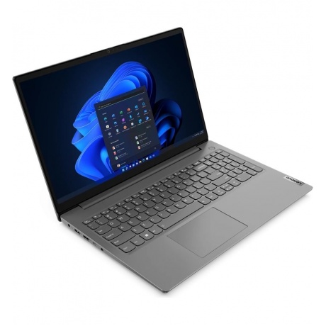 Ноутбук Lenovo V15 G3 IAP 15.6&quot; grey (82TTA028IH) - фото 2