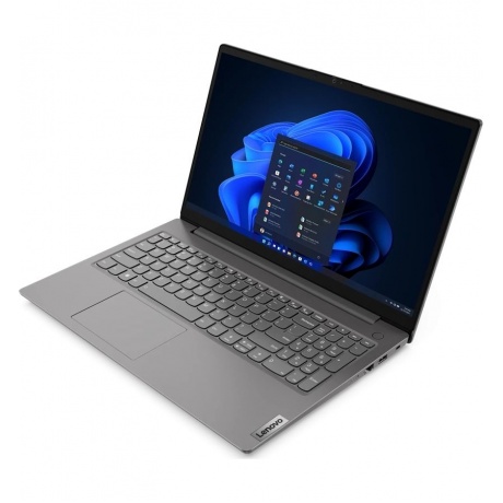 Ноутбук Lenovo V15 G3 IAP 15.6&quot; grey (82TTA028IH) - фото 3