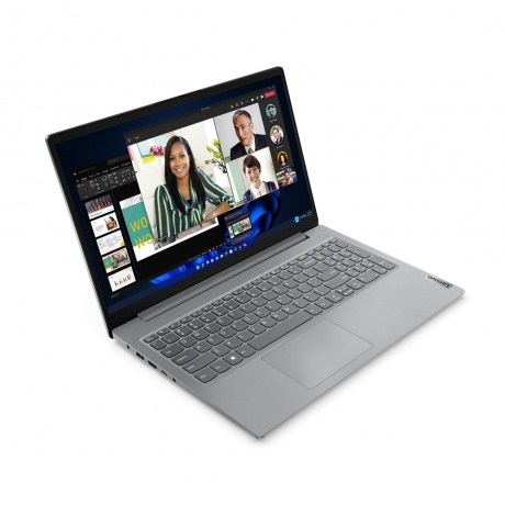 Ноутбук Lenovo V15 G4 AMN 15.6&quot; grey (82YU00W9IN) - фото 2