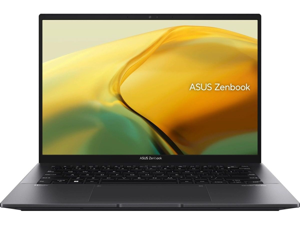 Ноутбук Asus Zenbook 14 UM3402YA-KP854 14 black (90NB0W95-M01KZ0) шлейф со сканером отпечатка пальца для asus zc520kl золотой