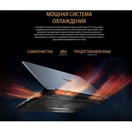 Ноутбук Asus TUF Gaming A17 FA707NV-HX079 17.3&quot; grey (90NR0E35-M004F0) - фото 28