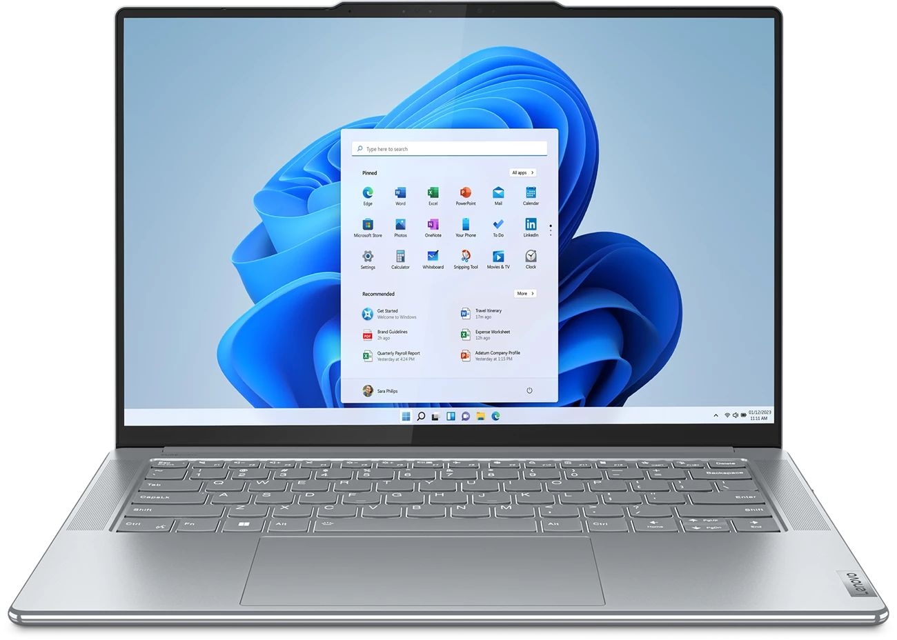 Ноутбук Lenovo Yoga Slim 7 14APU8 14.5 grey (83AA000KRK) ноутбук lenovo yoga slim 7 pro 14iap7 82sv0077ru 14