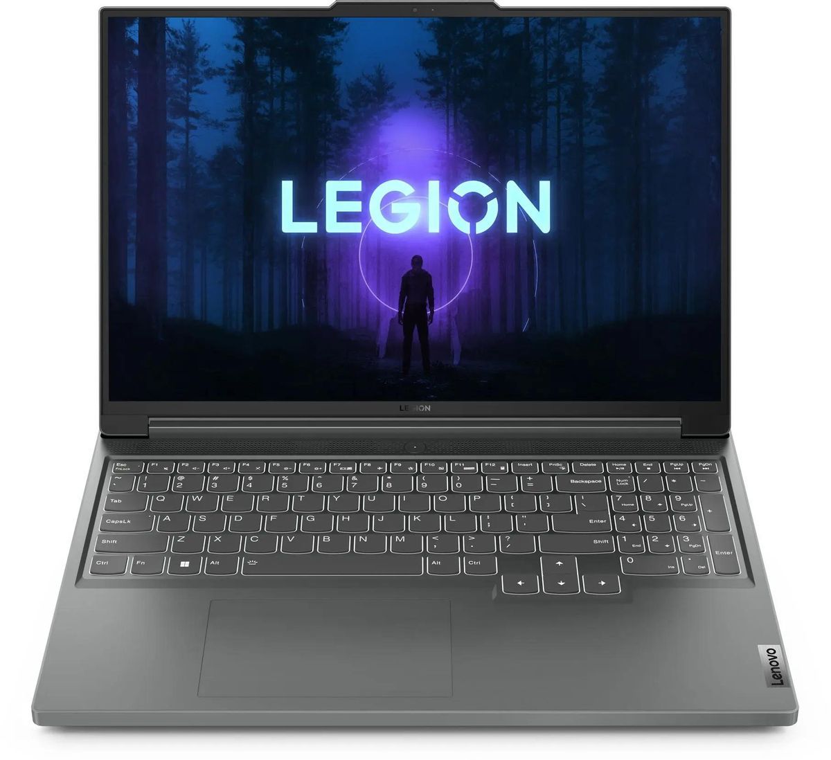 Ноутбук Lenovo Legion Slim 5 16IRH8 16 grey (82YA009PRK) ноутбук lenovo legion 5 pro 16ach6h 82jq00qqmh 16