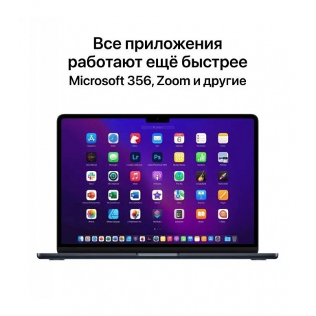Ноутбук Apple MacBook Air A2681 M2 13.6&quot;midnight (Z1600000B) - фото 13