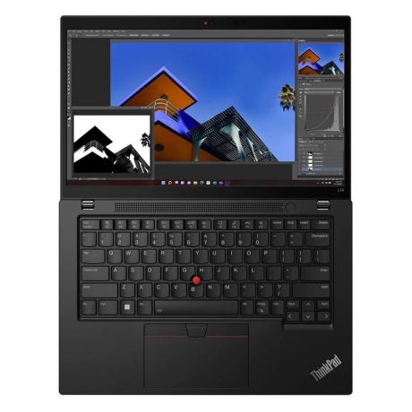 Ноутбук Lenovo ThinkPad L14 AMD G4 14&quot; black (21H6S15000) - фото 4