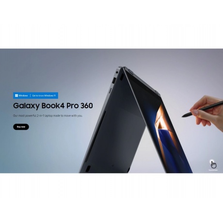 Ноутбук Samsung Galaxy Book 4 Pro 360 NP960 16&quot; grey (NP960QGK-KG2IN) - фото 13