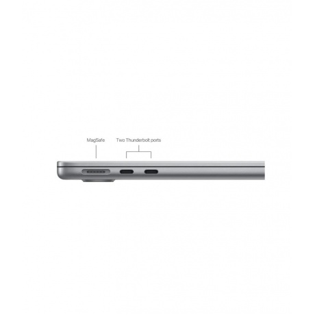 Ноутбук Apple MacBook Air A3113 M3 8Gb/SSD512Gb 13.6&quot; grey space (MRXP3JA/A) - фото 7