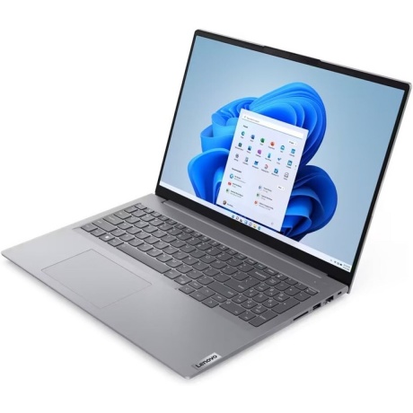 Ноутбук Lenovo ThinkBook 16 G6 IRL Arctic Grey (21KH000XRU) - фото 2