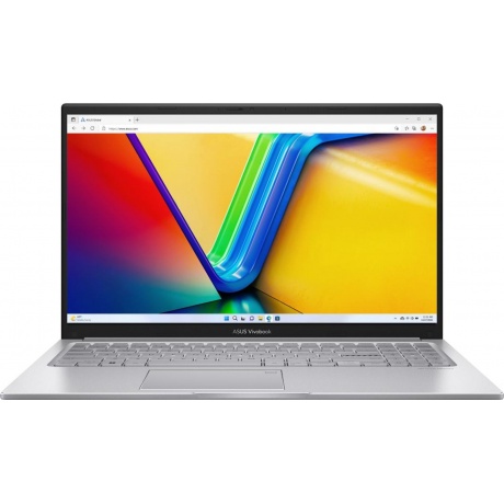 Ноутбук Asus X1504VA-BQ286 silver 15,6&quot; (90NB10J2-M00BT0) - фото 1