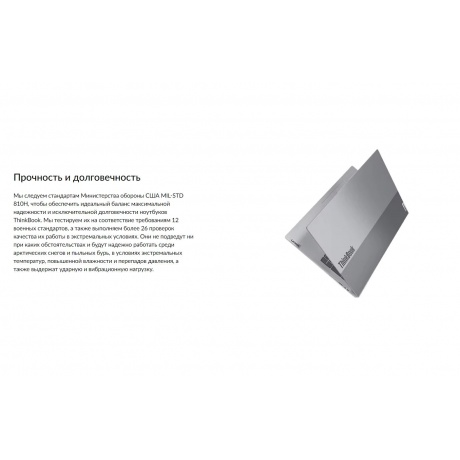 Ноутбук Lenovo ThinkBook 16 G6 (21KHA09MRK) - фото 14