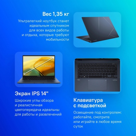Ноутбук Asus Zenbook 14 UX3402VA-KP696 (90NB10G1-M014W0) - фото 9