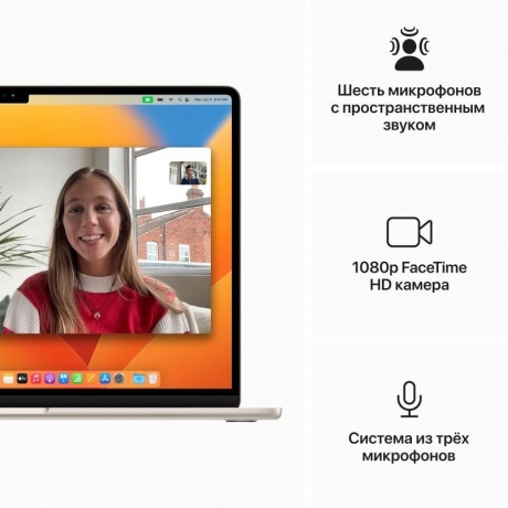 Ноутбук APPLE MacBook Air 15 Midnight (MXD43LL/A) - фото 8