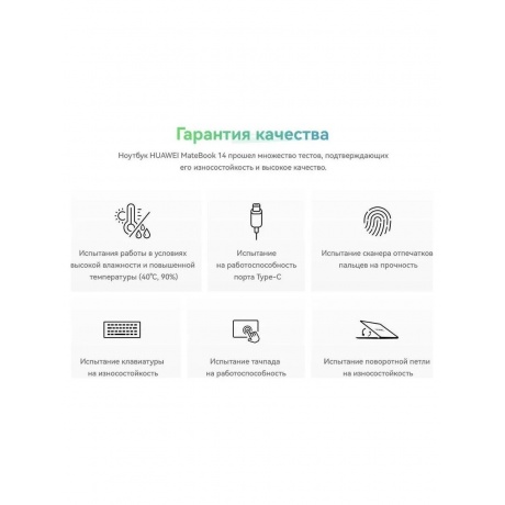 Ноутбук Huawei MateBook 14 FLMH-X (53014APJ) gray - фото 21