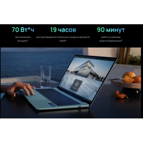 Ноутбук Huawei MateBook 14 FLMH-X (53014APS) green - фото 21