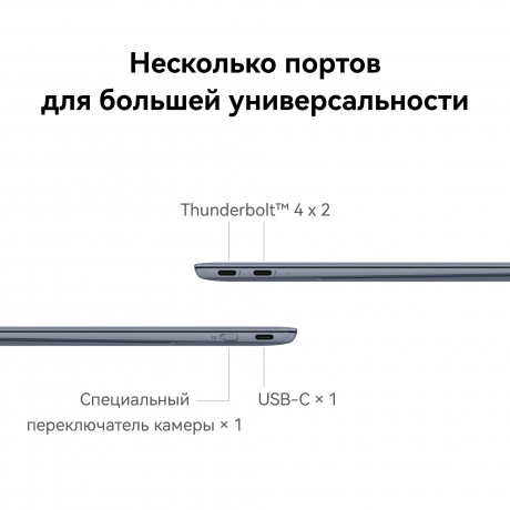 Ноутбук Huawei MateBook X Pro VanGoghH (53014ANN) white - фото 18