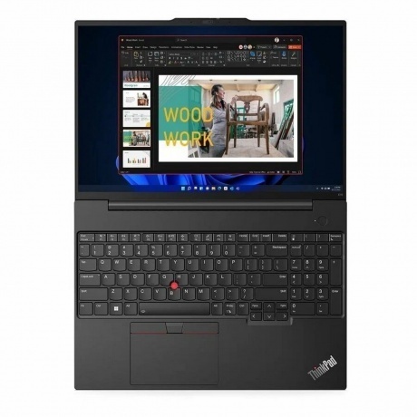 Ноутбук Lenovo ThinkPad E16 Gen 2 Black (21MA005DRT) - фото 3