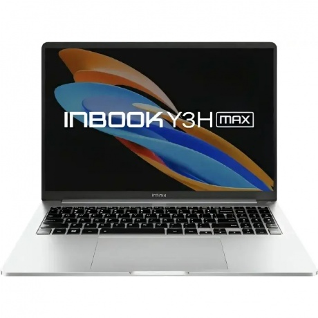 

Ноутбук INFINIX Inbook Y3H MAX YL613H silver Core i5 12450H/16Gb/512Gb SSD/VGA int/W11 71008302343, Серебристый