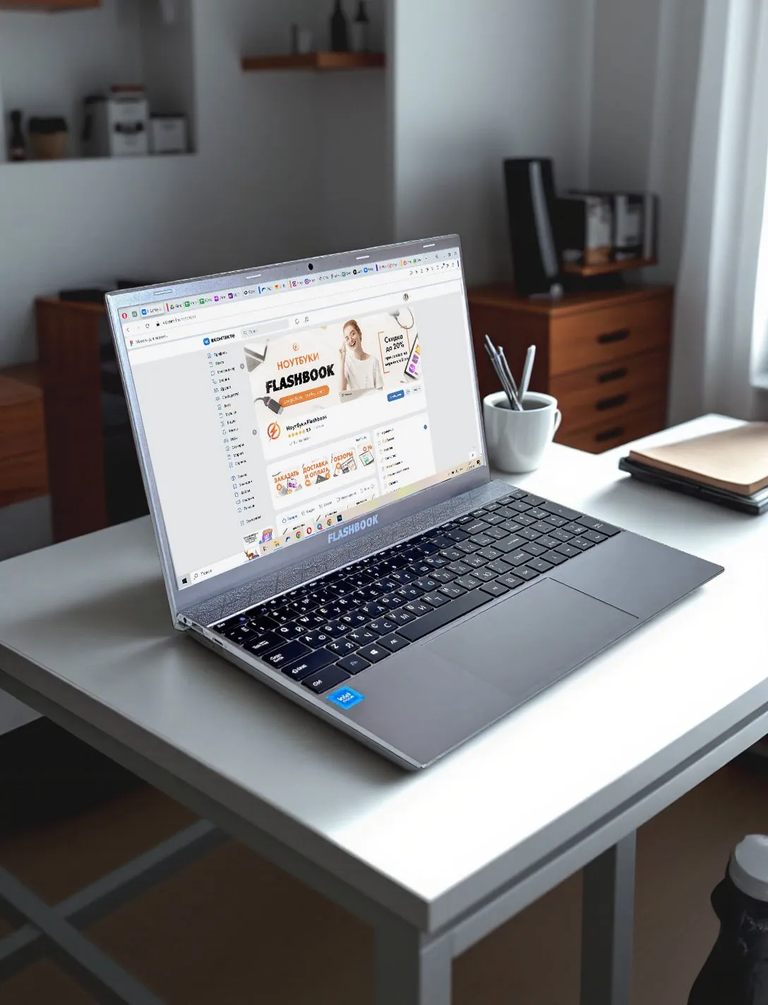 Ноутбук Flashbook lite ENVY151E J3710-8-256 - фото 15