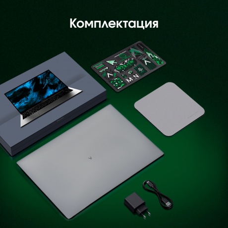 Ноутбук Digma Pro Pactos Ryzen 5 7430U 16Gb SSD512Gb AMD Radeon Graphics 16" IPS WUXGA Win11Pro dk.grey  (DN16R5-ADXW04) - фото 5