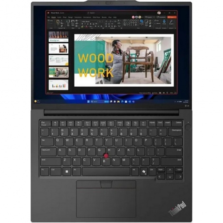 Ноутбук Lenovo ThinkPad E14 Gen 6 Graphite Black (21M8S71R00) - фото 2