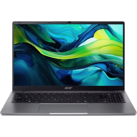 Ноутбук ACER Aspire Lite AL15-32P-C1KD 15.6"(1920x1080 (матовый) IPS)/Intel Celeron N4500(1.1Ghz)/8192Mb/256PCISSDGb/noDVD/Int:Intel HD/Cam/BT/WiFi/50WHr/war 1y/1.6kg/Silver/NoOS (NX.JB8ER.001)