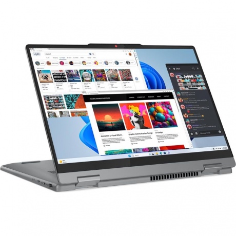 

Ноутбук Lenovo IdeaPad 5 2-in-1 14IRH9 Intel Core i5-13420H/16Gb (soldered D5)/SSD1Tb/UMA/14"/IPS/Touch/WUXGA/1920x1200/60Hz/NoOS/Luna Grey/1.6kg (83KX007XRK), Серый