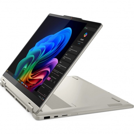 

Ноутбук Lenovo Yoga 7 14AKP10 Ryzen AI 7 350 24Gb SSD1Tb AMD Radeon 860M 14" OLED Touch WUXGA (1920x1200) Windows 11 Home beige WiFi BT Cam (83JR0061RK), Бежевый