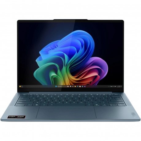 

Ноутбук Lenovo Yoga Slim7 14AKP10 Ryzen AI 5 340 16Gb SSD1Tb AMD Radeon 840M 14" OLED 2.8K (2880x1800) Windows 11 Home turquoise WiFi BT Cam (83JY0009RK), Синий