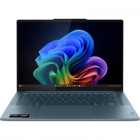 

Ноутбук Lenovo Yoga Pro 7 14AKP10 Ryzen AI 7 350 32Gb SSD1Tb AMD Radeon 860M 14.5" OLED 3K (2944x1840) без ОС turquoise WiFi BT Cam (83KG0013RK), Синий