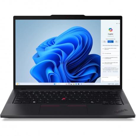 

Ноутбук Lenovo ThinkPad T14 G5 Core Ultra 7 155U 16Gb SSD512Gb Intel Graphics 14" IPS WUXGA (1920x1200) Windows 11 Pro 64 grey WiFi BT Cam (21ML0089US), Серый