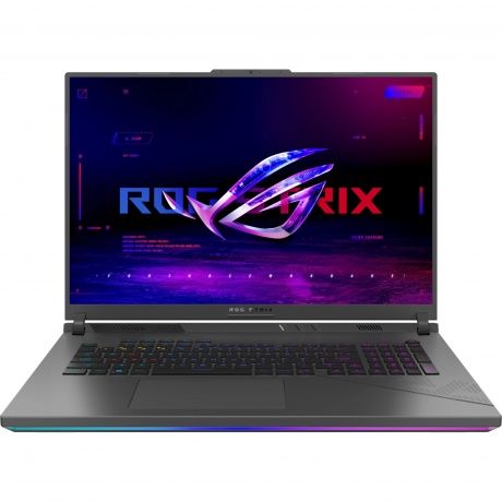 Ноутбук Asus ROG Strix G18 G814PM-S8074 Ryzen 9 8940HX 16Gb SSD1Tb NVIDIA GeForce RTX 5060 8Gb 18" IPS WUXGA (1920x1200) без ОС grey WiFi BT Cam (90NR0L29-M003Y0)