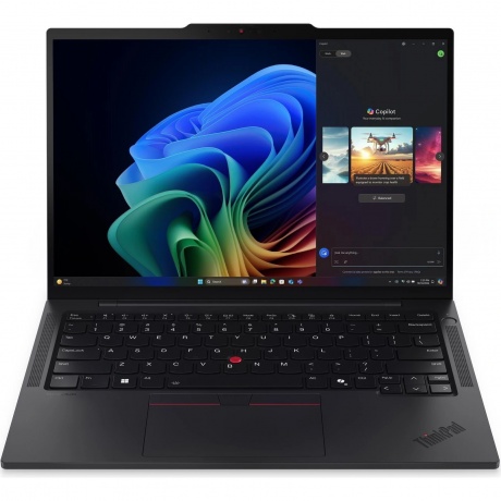 

Ноутбук Lenovo ThinkPad T14s G6 Core Ultra 7 255U 16Gb SSD512Gb Intel Graphics 14" IPS WUXGA (1920x1200) Windows 11 Pro black WiFi BT Cam (21R1002TUS), Черный