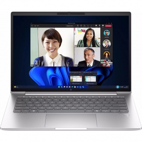 

Ноутбук HP EliteBook 640 G11 14" IPS Core Ultra5-125U 16Gb/512Gb SSD Silver Win11Home (901D0AV), Серебристый